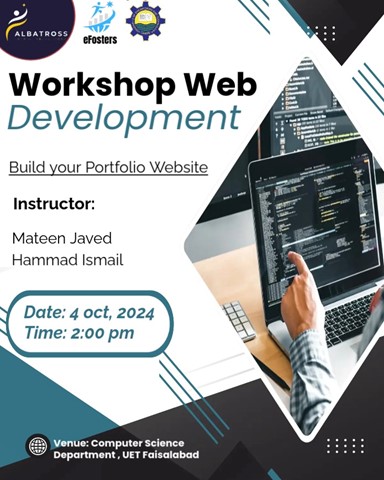 Igniting Innovation: Weekly Hands-On Workshop Series at UET Faisalabad!